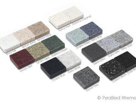 MondiMix collection | Marlan® Solid Surface materials - PyraSied Xtreme Acrylic