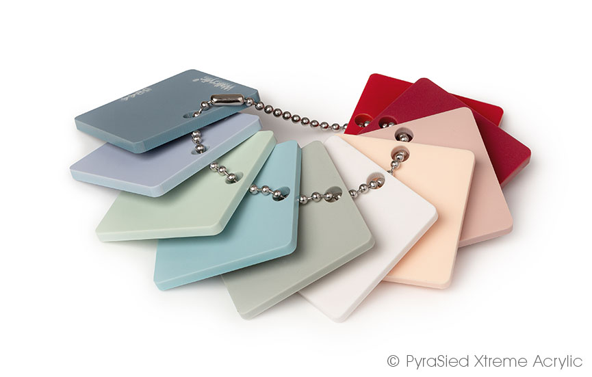 Wallcrylic® Colour ketting 2020 - PyraSied Xtreme Acrylic